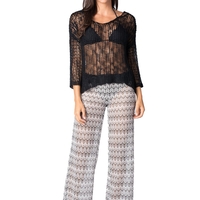 Mesh Knit Sweater