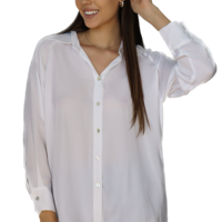 Must Have Satin Button Down Blouse