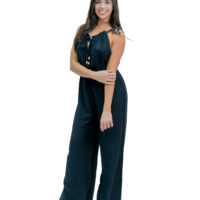 High Neck Satin Jumper
