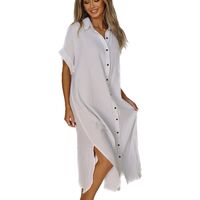 Collared Button Down Dress