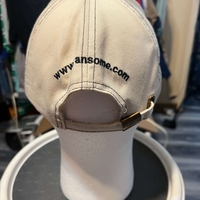 CAT Black and White Adjustable Hat