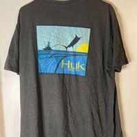 Mens Xl Huk Fishing Tshirt