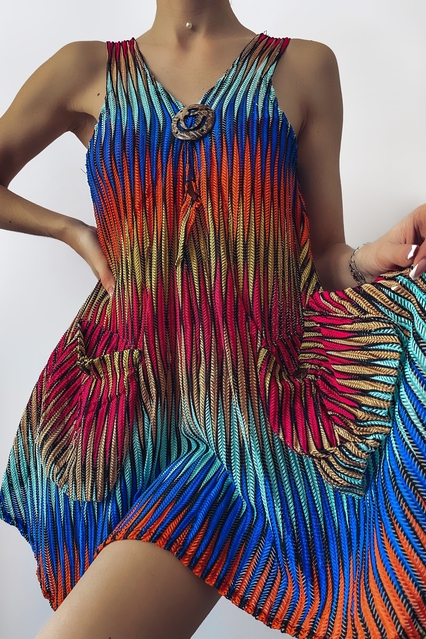 Slither Away Multi Color Cover Up