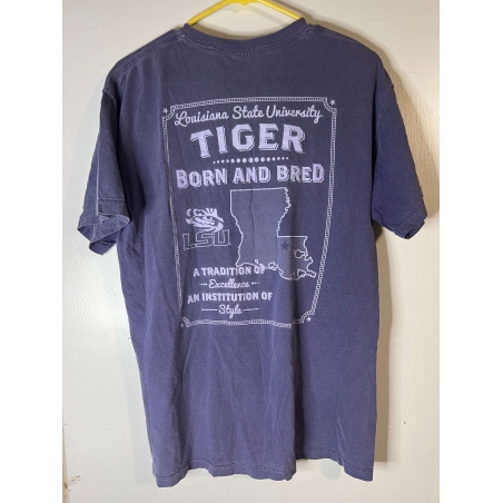 Men’s Medium LSU Tigers Comfort Colors Tshirt