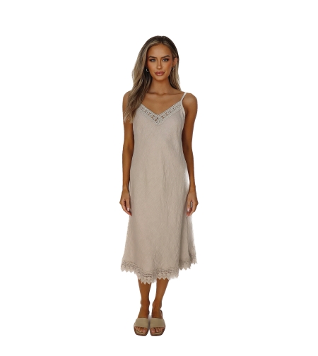 Goddess Linen Dress