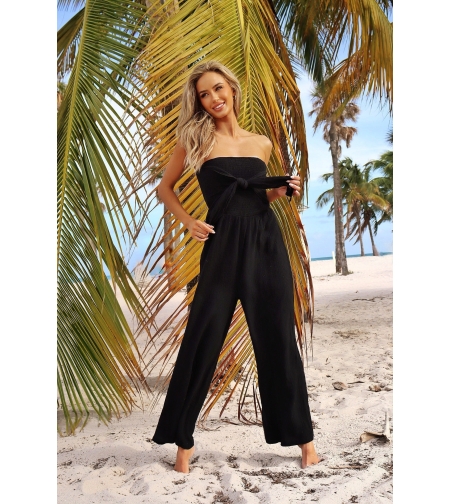 Tie Front Gauze Jumper