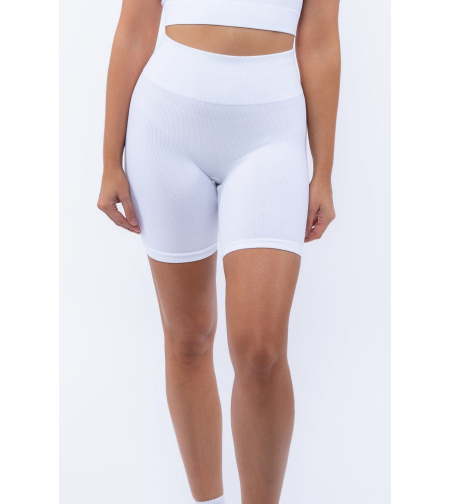 Bike Ribbed Shorts 5'' Inseam