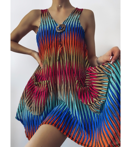 Slither Away Multi Color Cover Up