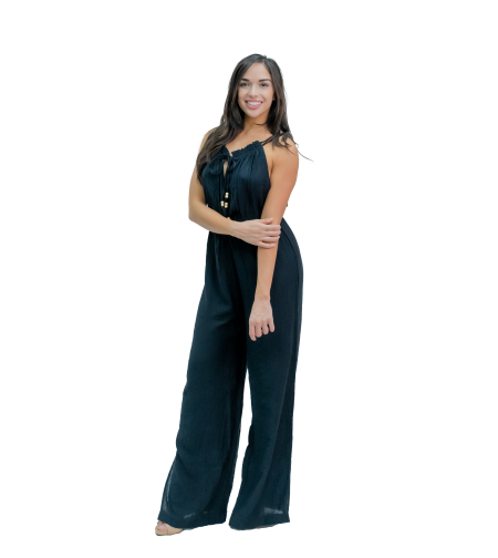 High Neck Satin Jumper