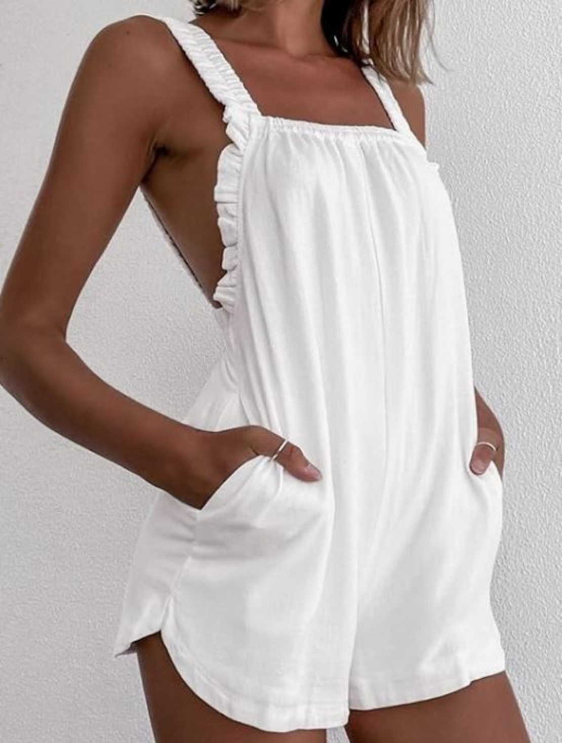Gauze Romper