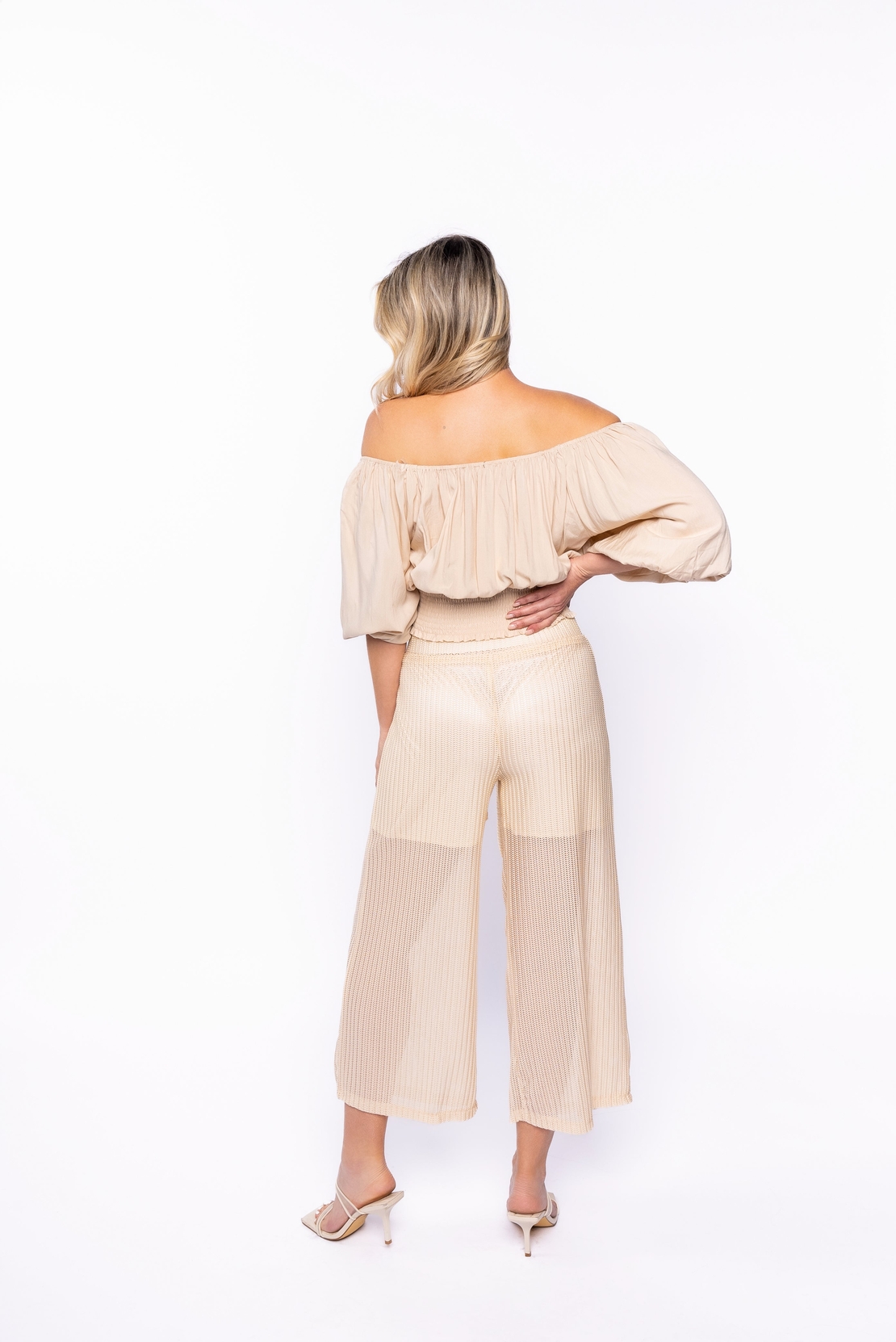 Two-tone Summer Capri Pants