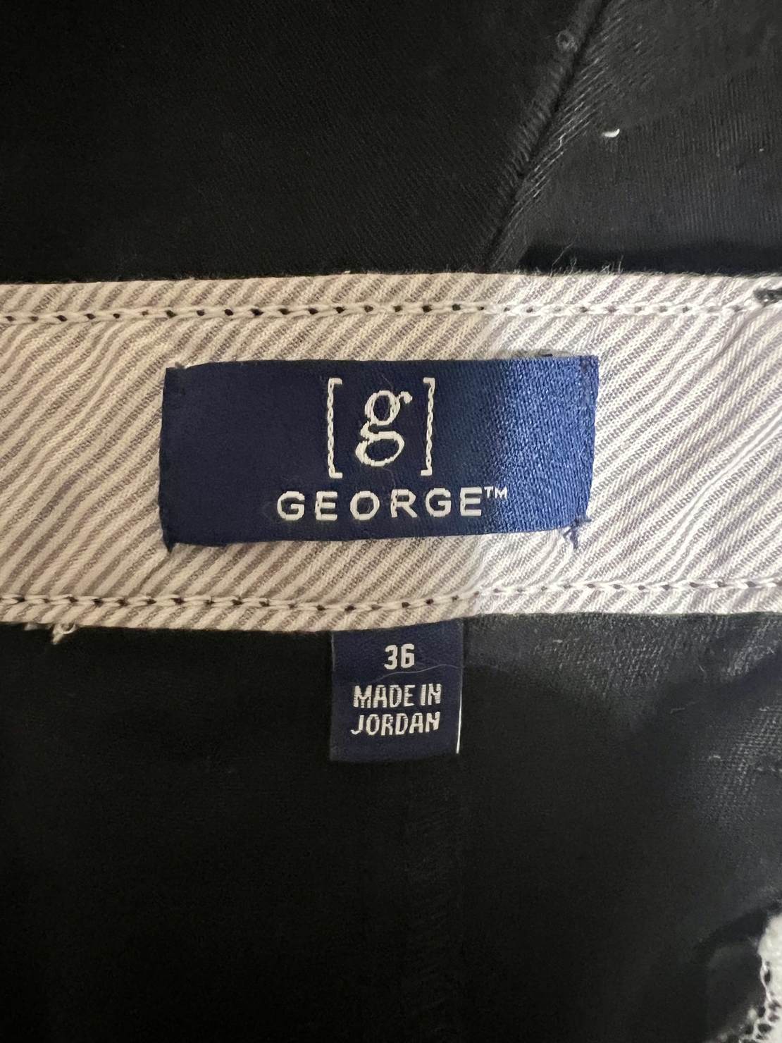 Men’s Size 36 George Black Shorts