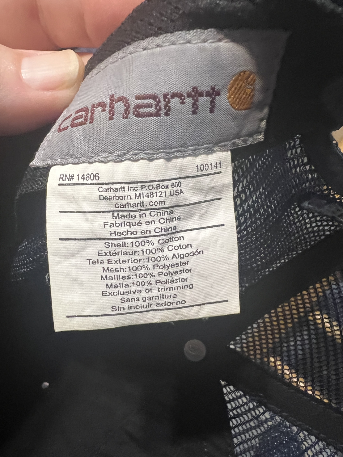 Carhartt Trucker SnapBack Hat