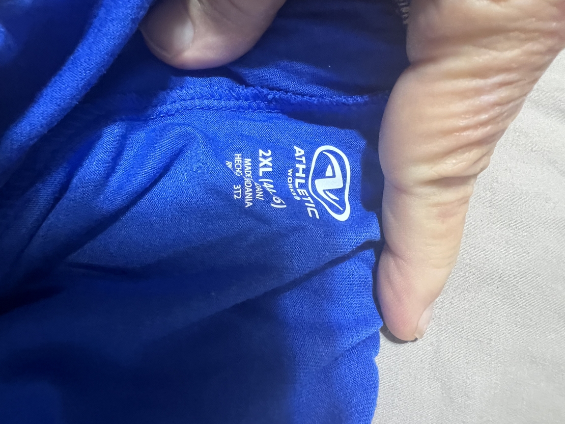 NET Mens xxl Athletic Blue Shorts